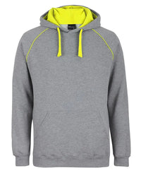Adult Contrast Fleecy Hoodies 3CFH Metro Workwear.
