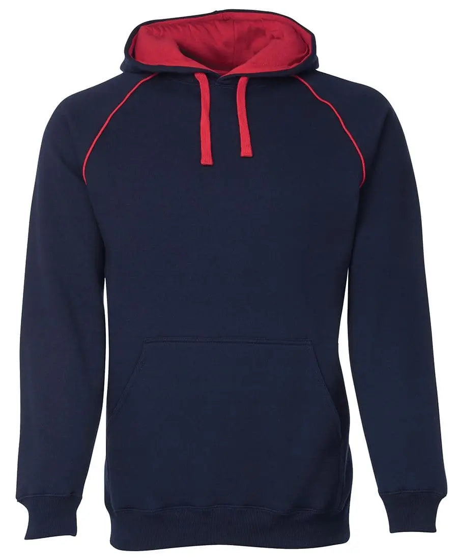Adult Contrast Fleecy Hoodies 3CFH Metro Workwear.