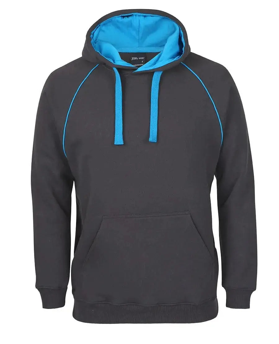 Kids Contrast Fleecy Hoodies 3CFH - Allsorts Workwear