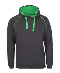 Kids Contrast Fleecy Hoodies 3CFH Metro Workwear.