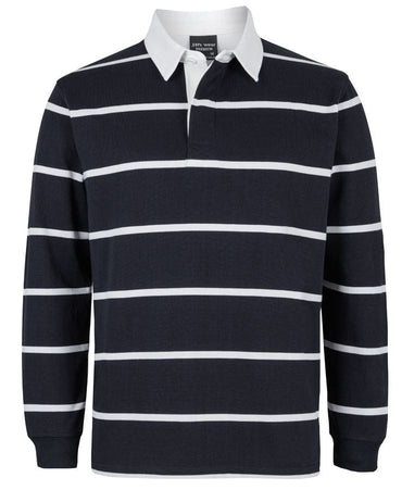 Jb's Yarn Dyed Rugby Polo Shirt 3RYD