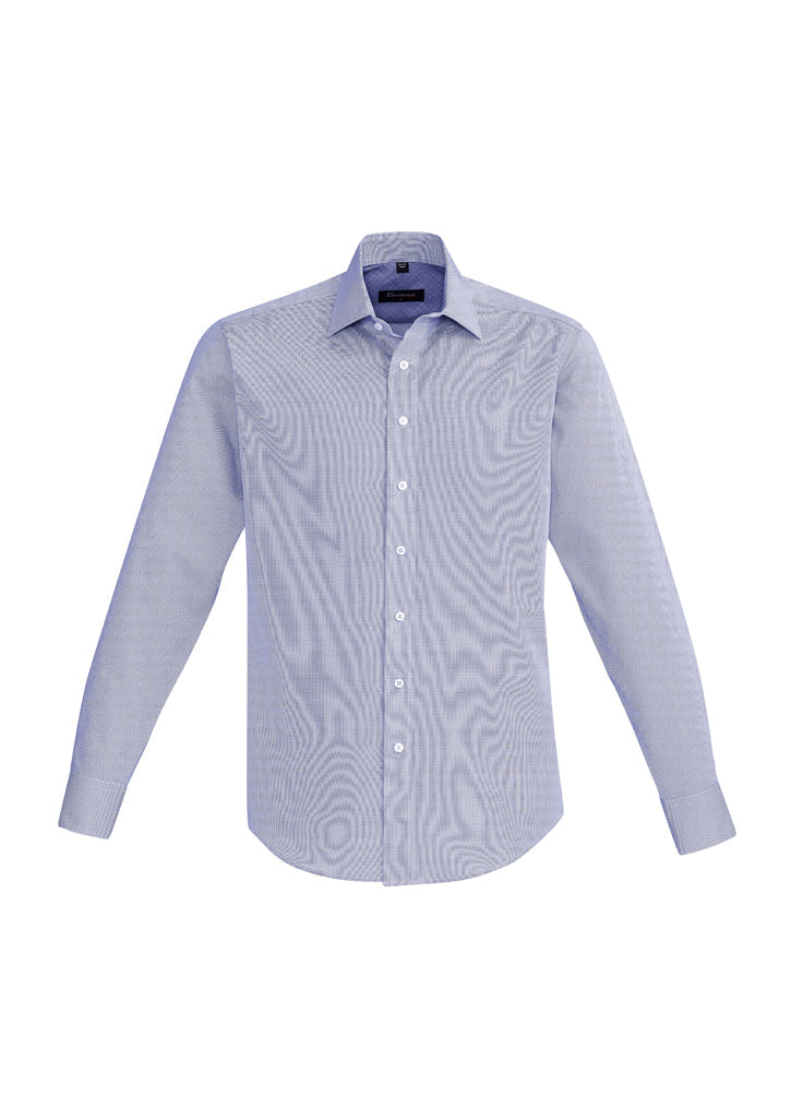 Biz Corporates Hudson Men's Long Sleeve Shirt 40320 Metro Workwear.