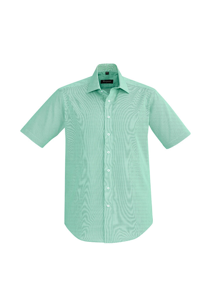 Biz Corporates Hudson Men's Short Sleeve Shirt 40322 Metro Workwear.