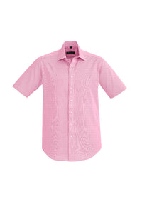 Biz Corporates Hudson Men's Short Sleeve Shirt 40322 Metro Workwear.