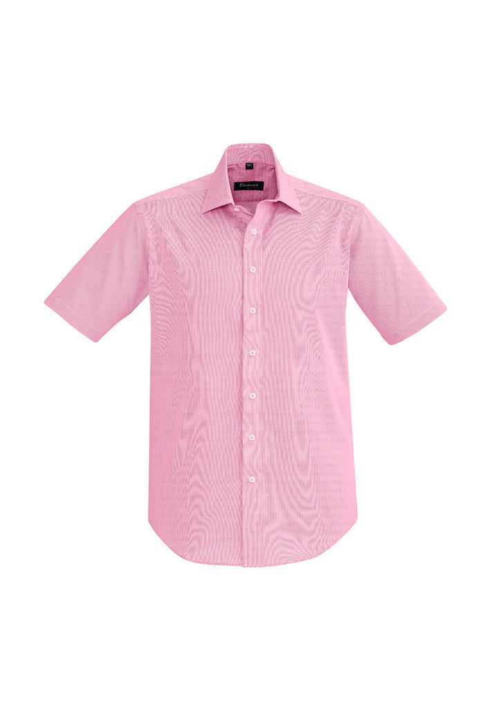 Biz Corporates Hudson Men's Short Sleeve Shirt 40322 Metro Workwear.