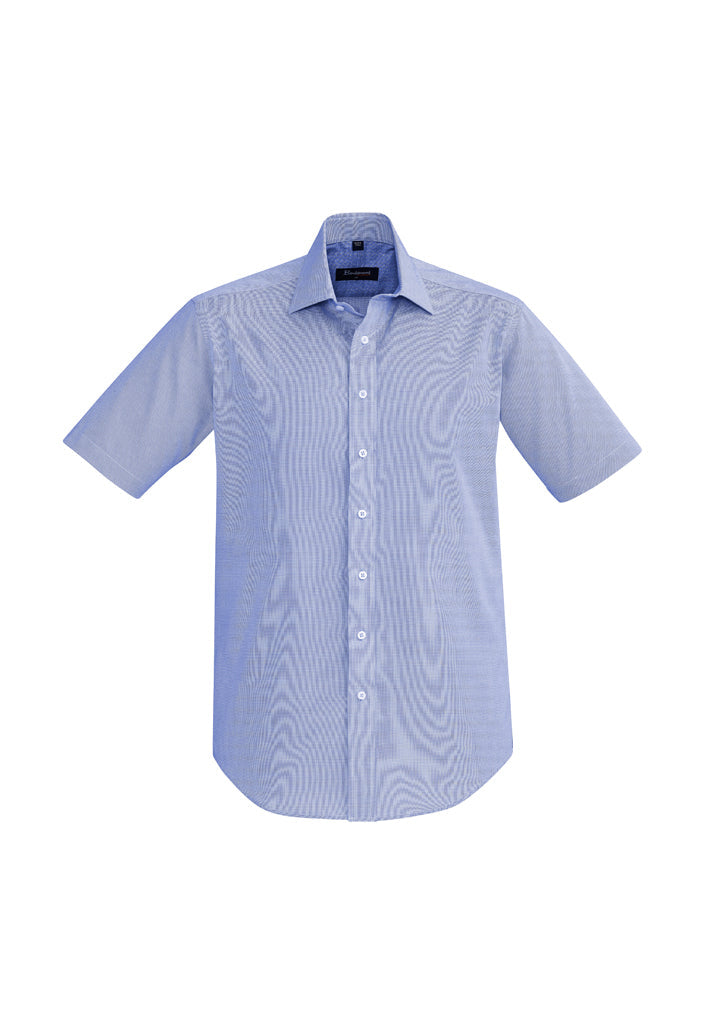 Biz Corporates Hudson Men's Short Sleeve Shirt 40322 Metro Workwear.