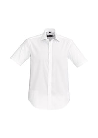 Biz Corporates Hudson Men's Short Sleeve Shirt 40322 Metro Workwear.
