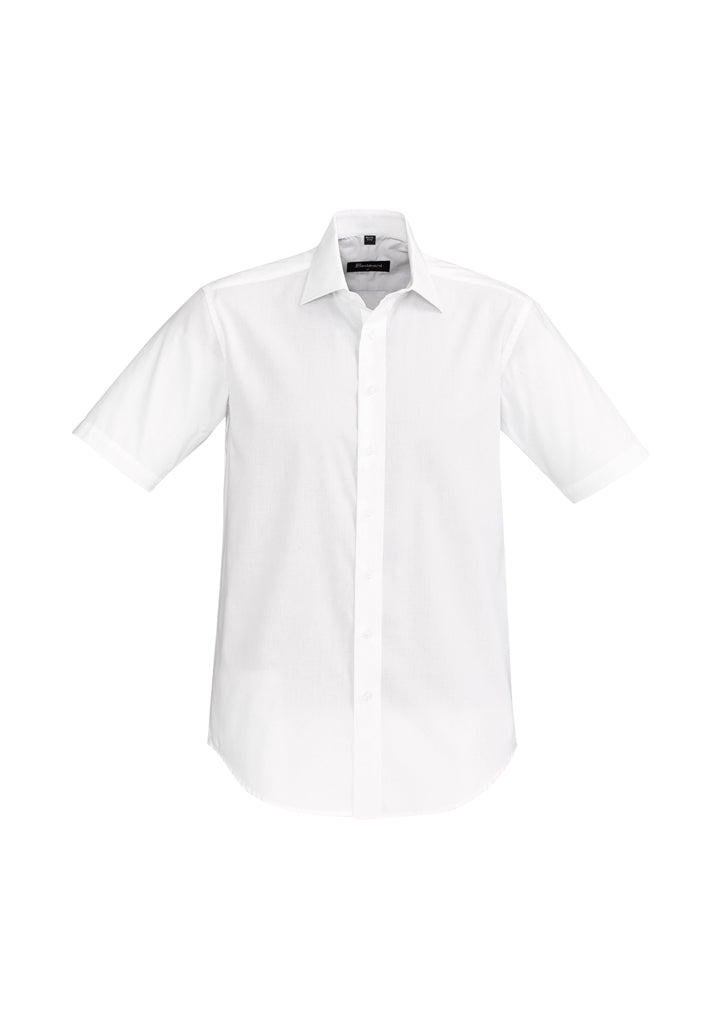 Biz Corporates Hudson Men's Short Sleeve Shirt 40322 Metro Workwear.