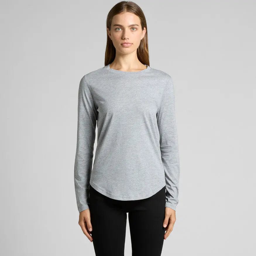 As Colour Women's Curve Long Sleeve Tee 4055