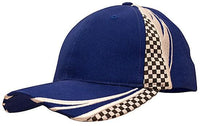 Headwear Checks And Embroidery Cap X12 - 4083 Metro Workwear.