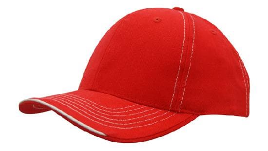 Headwear Cap With Contrast Sts & Sandwich X12 - 4097 Metro Workwear.