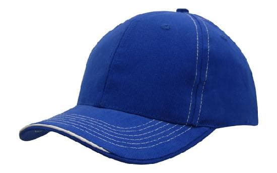 Headwear Cap With Contrast Sts & Sandwich X12 - 4097 Metro Workwear.