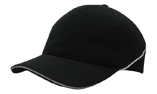 Headwear Cap With Sandwich & Crown Piping X12 Metro Workwear.