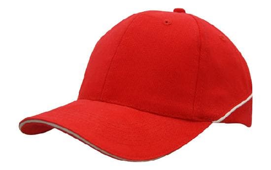 Headwear Cap With Sandwich & Crown Piping X12 Metro Workwear.