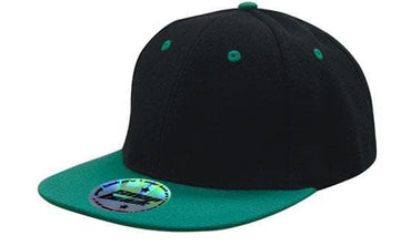 Headwear Two Tone Flat Peak Cap X12 - 4106 Metro Workwear.