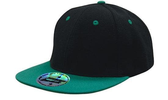 Headwear Two Tone Flat Peak Cap X12 - 4106 Metro Workwear.
