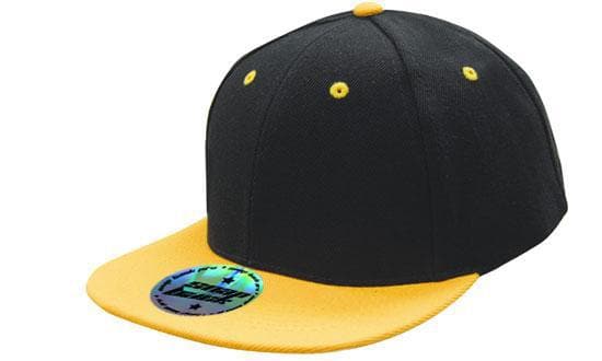 Headwear Two Tone Flat Peak Cap X12 - 4106 Metro Workwear.