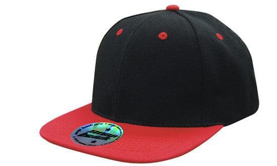 Headwear Two Tone Flat Peak Cap X12 - 4106 Metro Workwear.