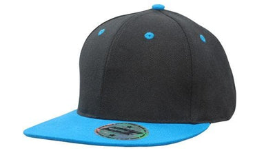 Headwear Kids Amer/t Flat Peak 2 Tone Cap X12 Metro Workwear.