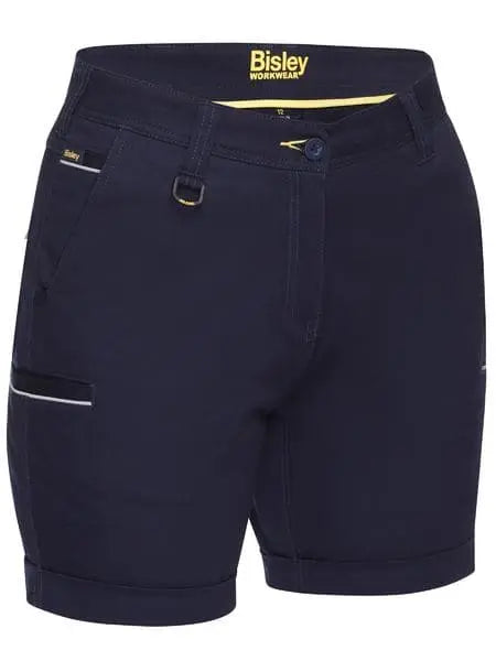 Bisley Women's Stretch Cotton Short BSHL1015 Metro Workwear.