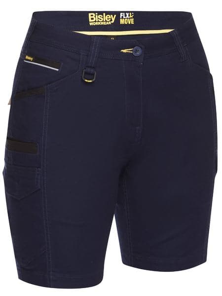 Bisley Women's Flx & Move™ Cargo Short BSHL1044 Metro Workwear.