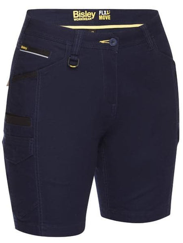 Bisley Women's Flx & Move™ Cargo Short BSHL1044 Metro Workwear.