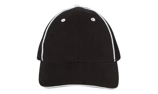 Headwear Brushed Chino W/hi-tech Mesh Cap X12 - 4172 Metro Workwear.