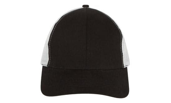 Headwear Brushed Cotton With Mesh Back  Cap X12 - 4181 Metro Workwear.