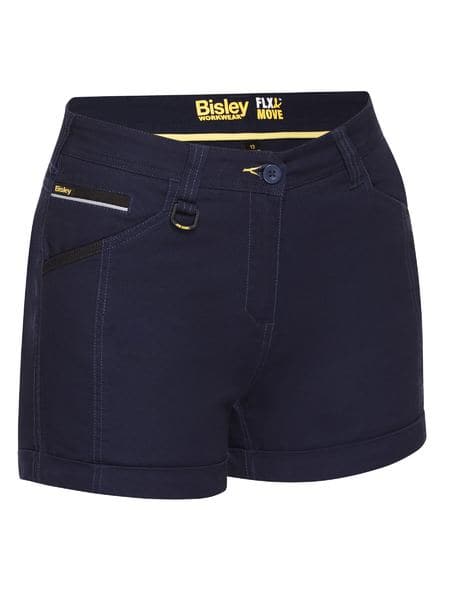 Bisley Women's Flx & Move™ Short Short BSHL1045 Metro Workwear.