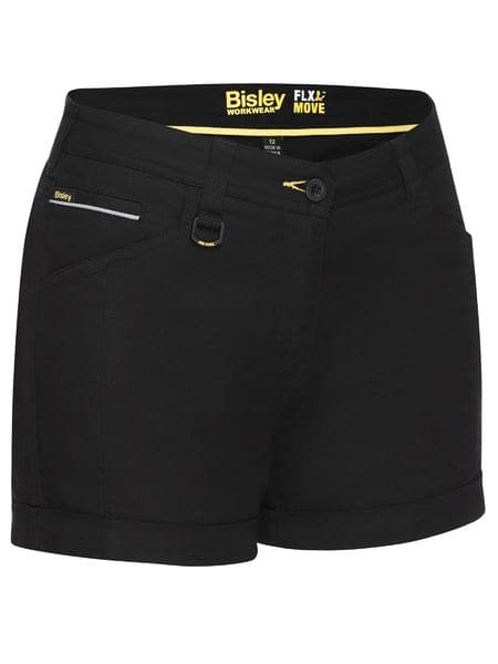 Bisley Women's Flx & Move™ Short Short BSHL1045 Metro Workwear.