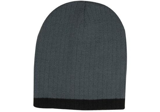 Headwear Two Tone Cable Knit Beanie X12 Metro Workwear.