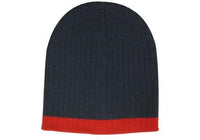 Headwear Two Tone Cable Knit Beanie X12 Metro Workwear.