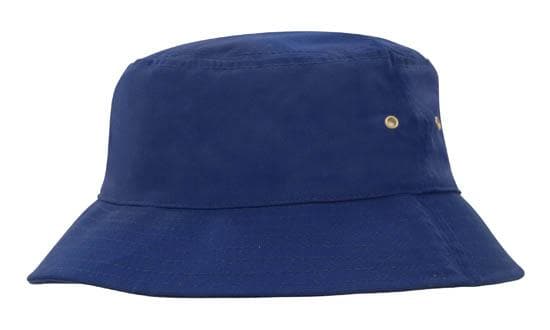 Headwear Bucket Hat With Sandwich Trim Brushed Heavy Sports Twill  *no Sandwich* X12 - Metro Workwear