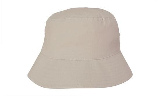 Headwear Bucket Hat With Sandwich Trim Brushed Heavy Sports Twill  *no Sandwich* X12 - Metro Workwear