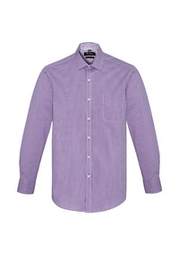 Biz Corporates Newport Mens Long Sleeve Shirt 42520  Metro Workwear