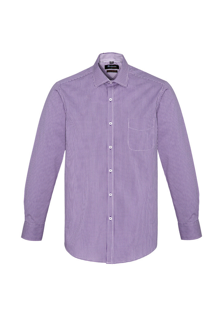 Biz Corporates Newport Mens Long Sleeve Shirt 42520  Metro Workwear