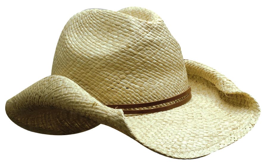 Headwear Cowboy Straw Hat X12 - S4283 Metro Workwear.