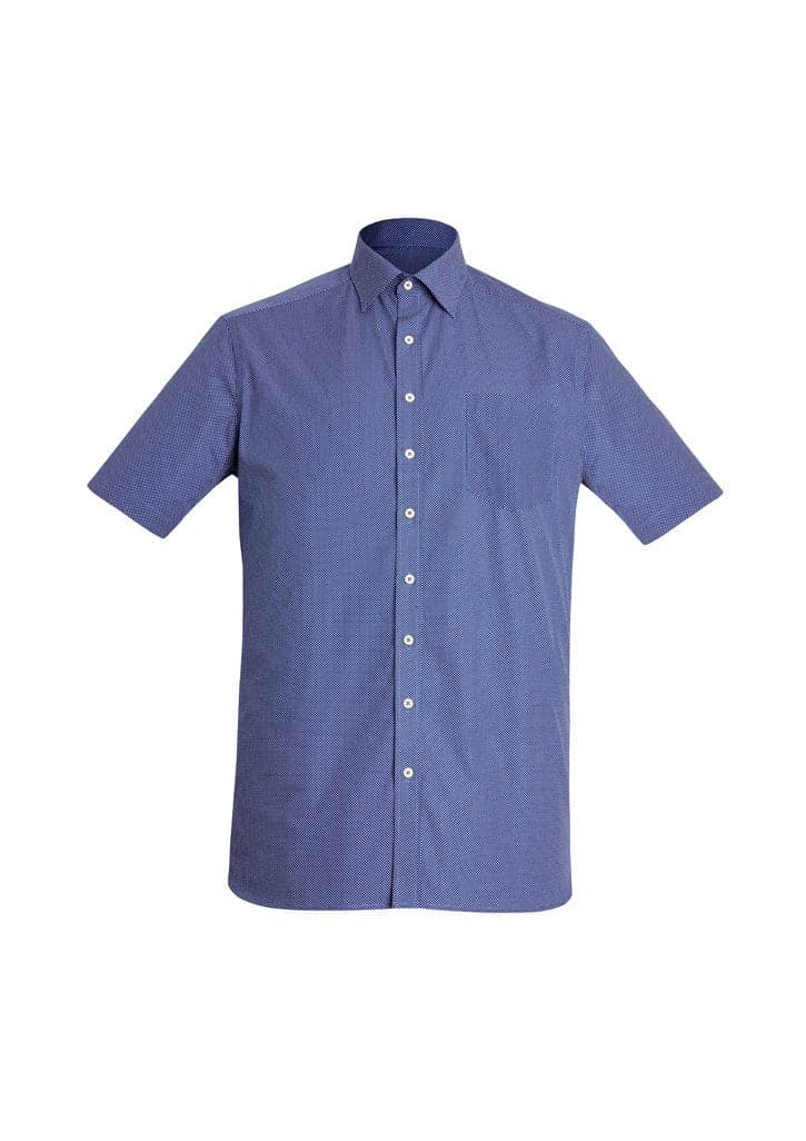 Biz Corporates Oscar Mens Short Sleeve Shirt  44522 Metro Workwear.