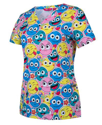 Jb's Wear Women's Printed Scrub Top 4STP1 