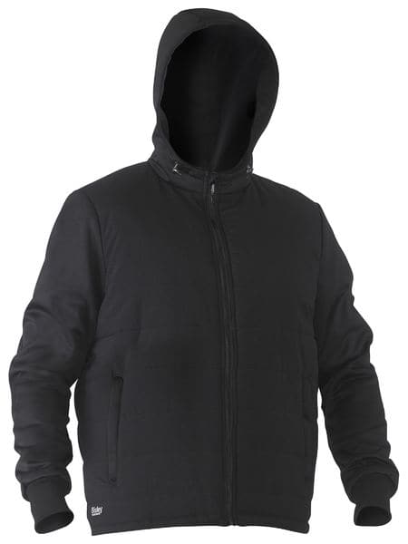 Bisley Workwear Puffer Fleece Hooded Jacket BJ6844 Metro Workwear.