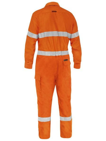 Bisley Apex 185 Taped Hi Vis FR Ripstop Coverall BC8478T Metro Workwear.