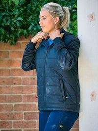 Bisley Workwear Puffer Fleece Hooded Jacket BJ6844 Metro Workwear.