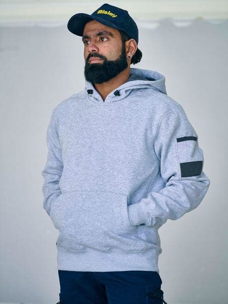 Bisley Workwear Work Fleece Hoodie BK6724 Metro Workwear.