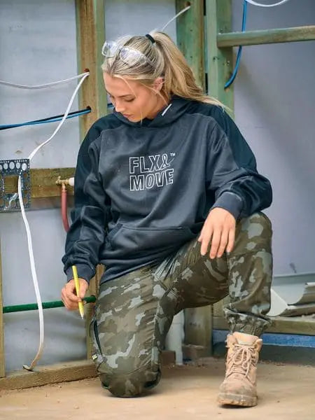 Bisley Workwear Pullover Hoodie With Print BK6902P Metro Workwear.