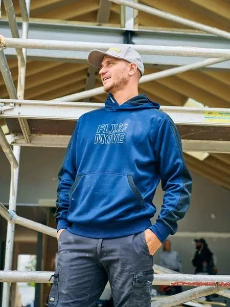 Bisley Workwear Pullover Hoodie With Print BK6902P Metro Workwear.