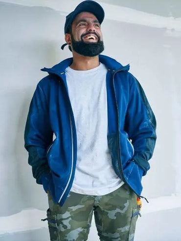 Bisley Workwear Flx & Move Zip Hoodie BK6901 Metro Workwear.