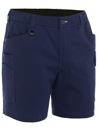 Bisley Stretch Cotton Elastic Waist Short BSHC1018 Metro Workwear.