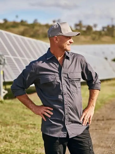 Bisley X Airflow Stretch Ripstop Work Shirt BS6490 Metro Workwear.