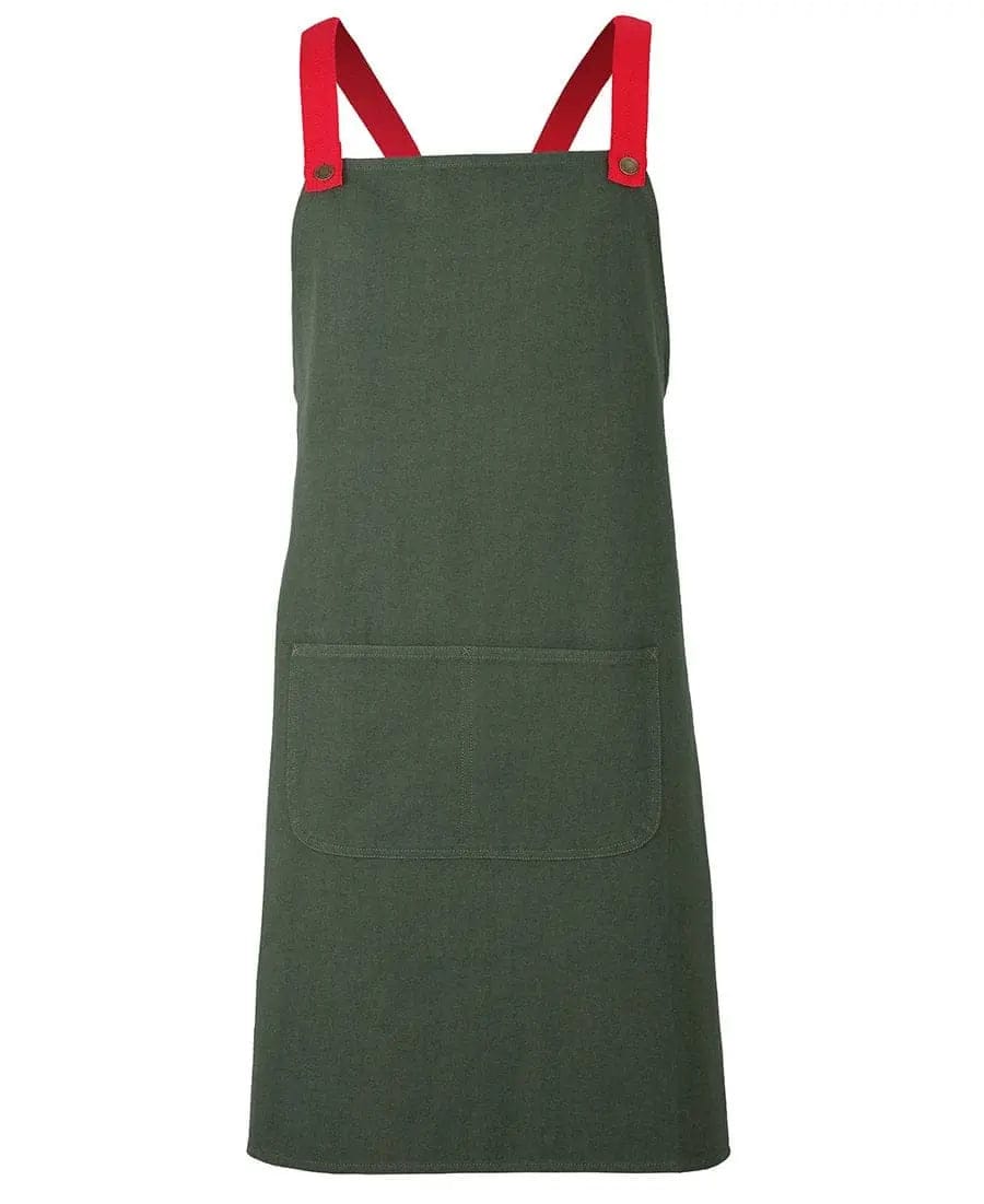 JB'S Cross-Back Canvas Apron (Without Straps) 5ACBC