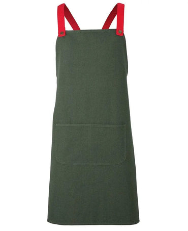 JB'S Cross-Back Canvas Apron (Without Straps) 5ACBC